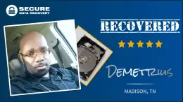 Hard Drive Recovery Customer Success Story