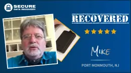 External Hard Drive Recovery Customer Success Story