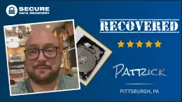 Hard Drive Recovery Customer Success Story