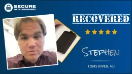 External Hard Drive Recovery Customer Success Story