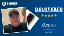 When Brian’s iPhone became unusable through accidental physical damage, SecureData was able to recover precious photos and videos of his father.