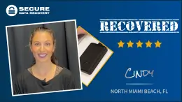 External Hard Drive Recovery Customer Success Story