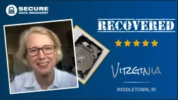 Hard Drive Recovery Customer Success Story