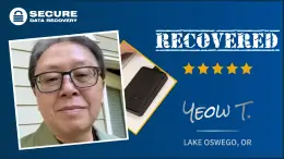 Phenomenal Data Recovery on a NAS drive